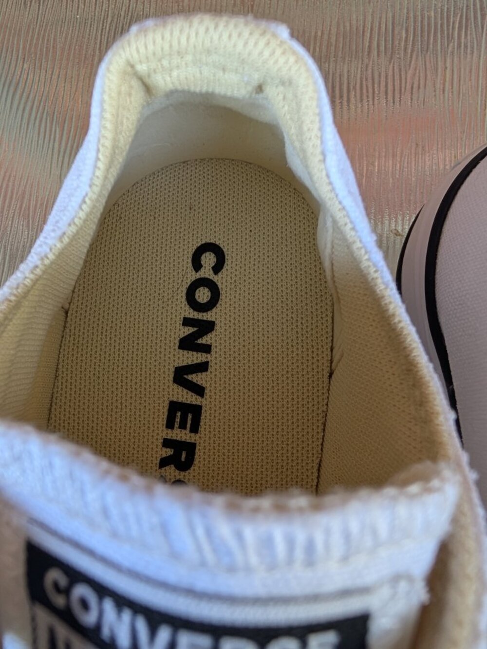 Women's Converse All Star Platform Sneakers White Shoes Size 7.5 - Picture 8 of 10